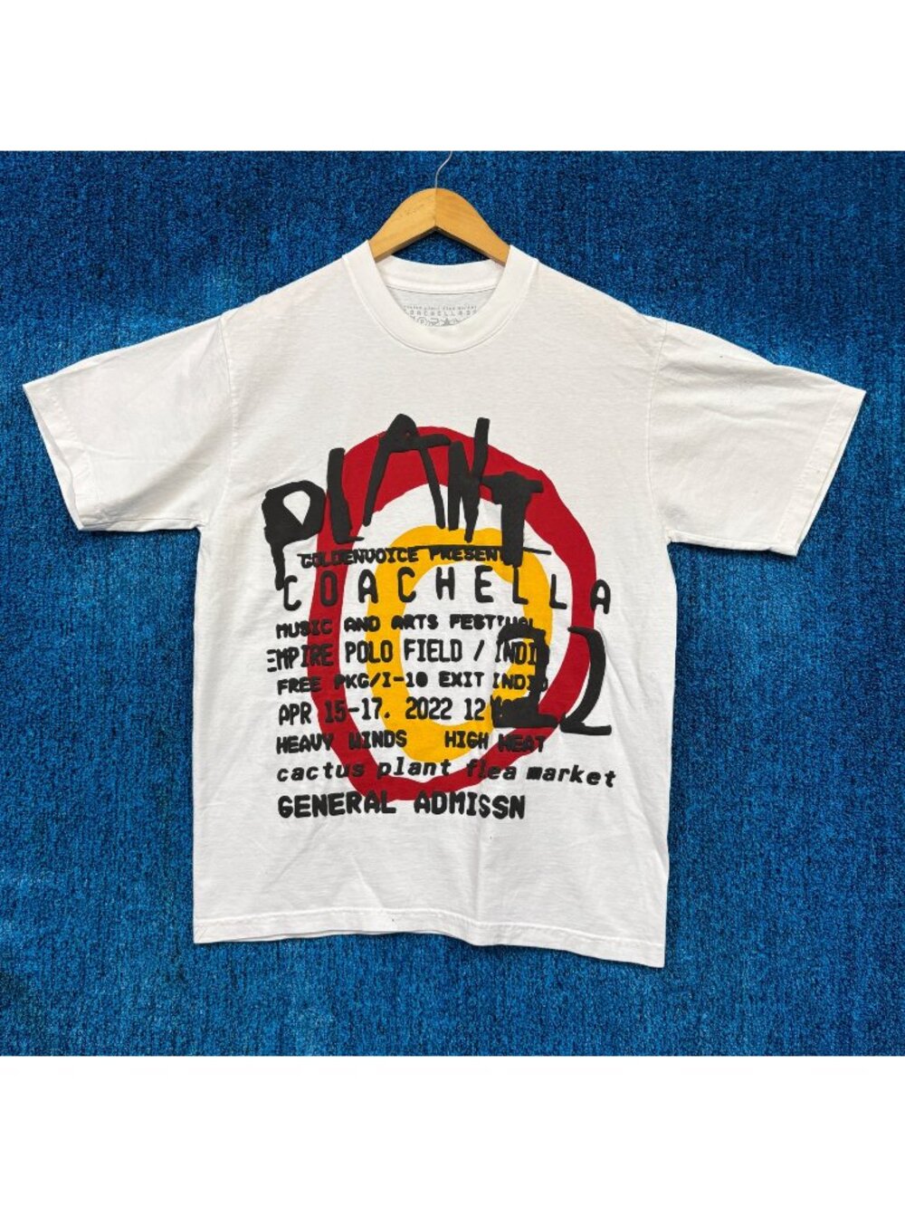 Coachella Festival Line-Up Cactus Plant Flea Market Tee S